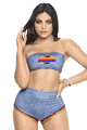 ダンスウェア 2pcセット Mapale LEP2694